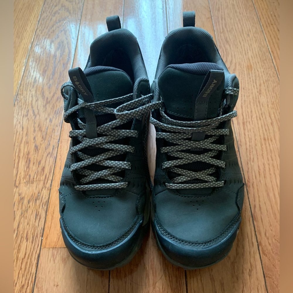 Oboz Sypes Wide Leather Waterproof Hiking Shoes Lava Rock Size 8 - Picture 5 of 10